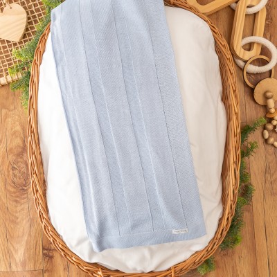  Saída de Maternidade Theodoro - Azul Bebê e Branco